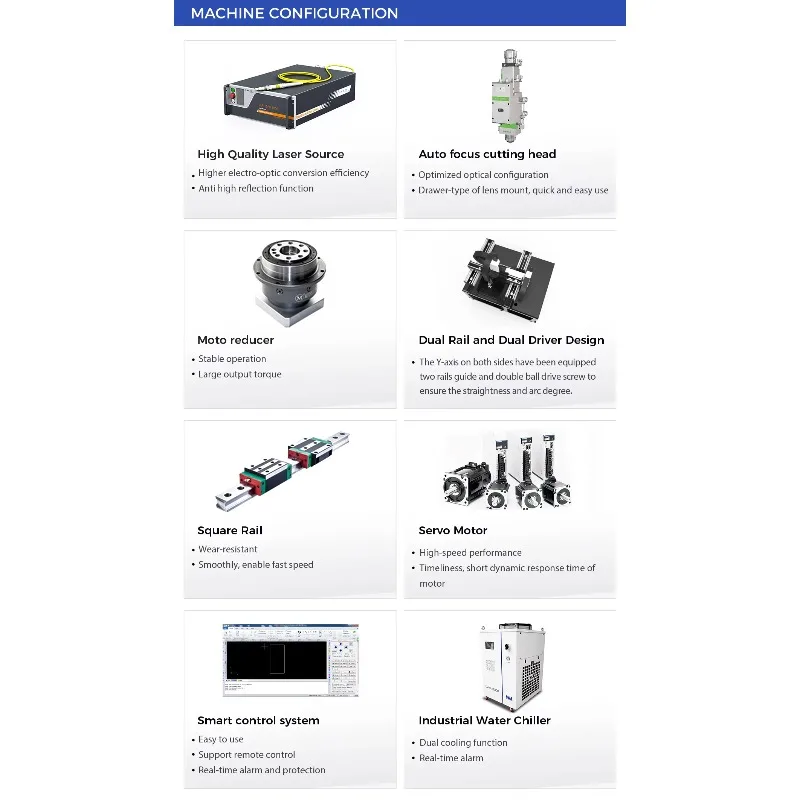 [Produk Terlaris] Mesin Pemotong Serat Optik LFK1390 Platform Tunggal Tertutup Penuh 1300*900