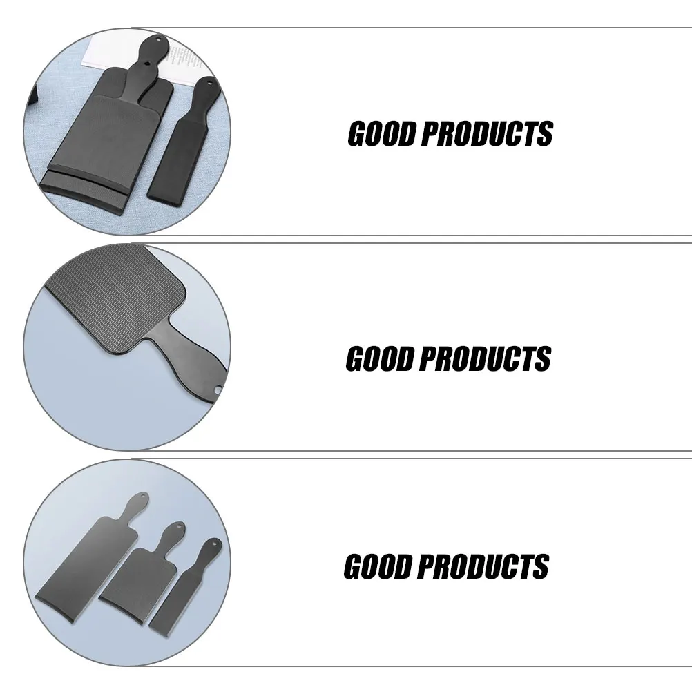 

3Pcs Hair Highlighting Board Tools Durable ABS Material Easy to Reach Areas Styling Dyeing Accessories Hair Dye Board