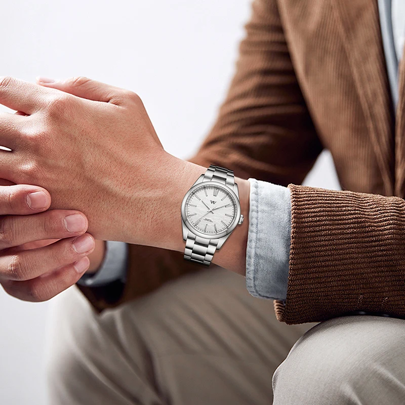 Zegarek WM Automatyczny Mechaniczny Wodoodporny Klasyczny Casual Biznesowy Męski Zegarek Welly Merck Model WM207M