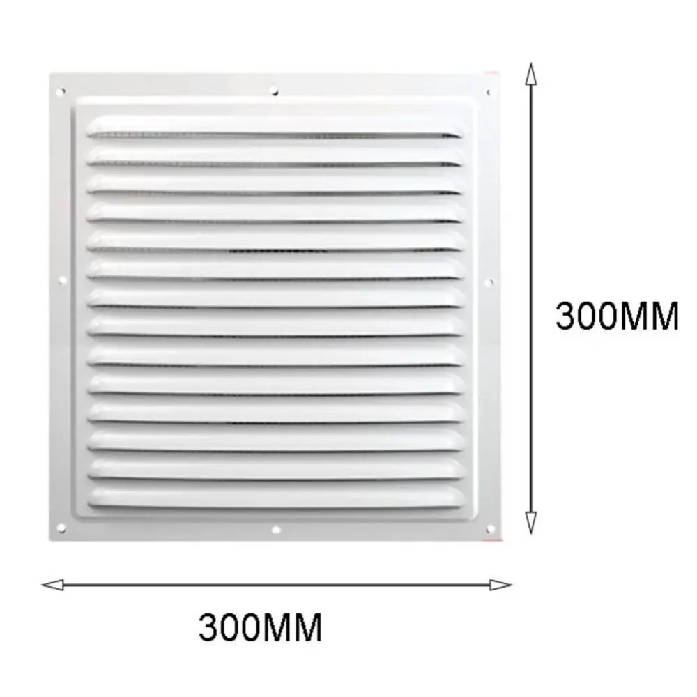 Image 5: Grille de ventilation en alliage d'aluminium pour systèmes de chauffage et de refroidissement, plaque d'échappement, couvercle de ventilation, grille de protection du système d'air