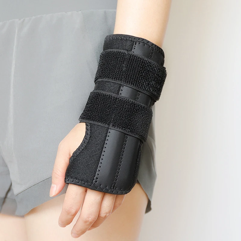 1 ชิ้น Splint แบบยืดหยุ่นข้อมือ Thumb สนับสนุนรั้งสําหรับ Tendonitis โรคข้ออักเสบ Breathable Thumb Protector Guard