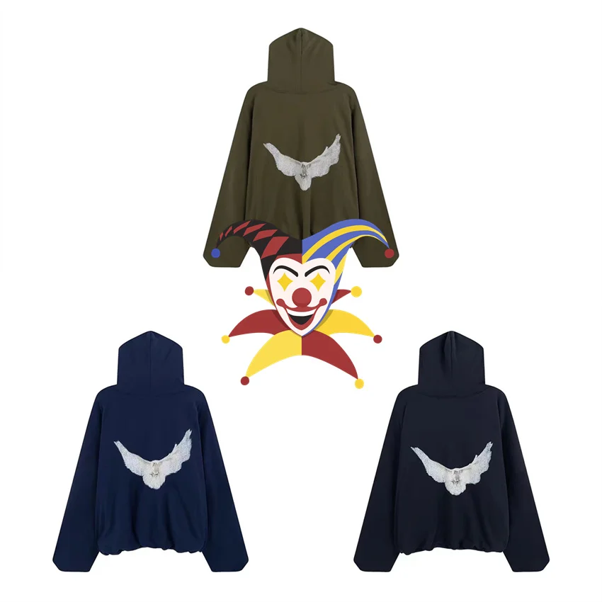 

Double Layered YZY DONDA DOVE Kanye West Hoodie Men Women Best Quality Season 6 Hooded