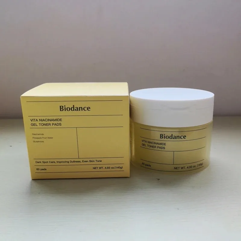 Biodance Collagen Soothing Ampoule Essence Moisturize Refine Pores Tighten Skin Care Cotton Toner Pads Hydrating Facial Skincare