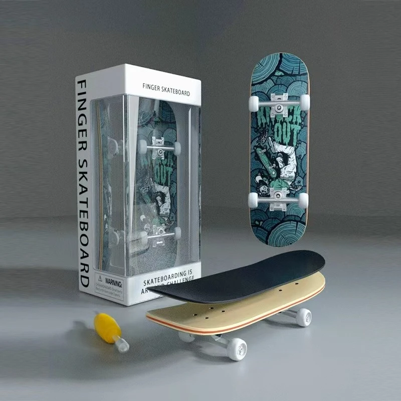 A New Type of Finger Skateboard Toy with Innovative Hobbies, Stress Resistance, Youth Finger Board Toys, and Fun Gifts