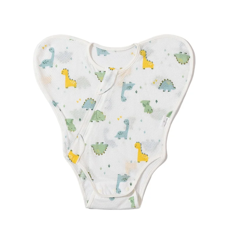 

100% Cotton Leg Out Wing Hands Up Anti Moro Baby Swaddle Sack