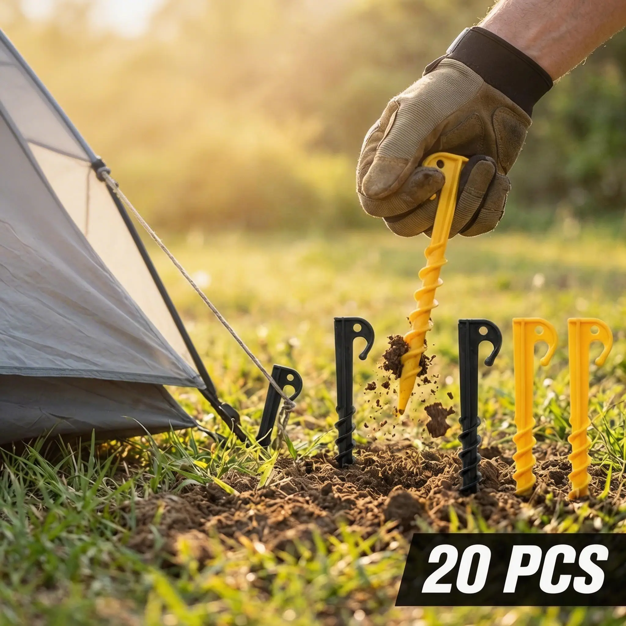 20 Pcs Outdoor Camp…