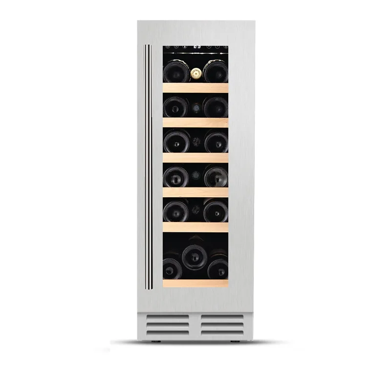 Compressor constant temperature wine cabinet, household stainless steel grape wine cabinet