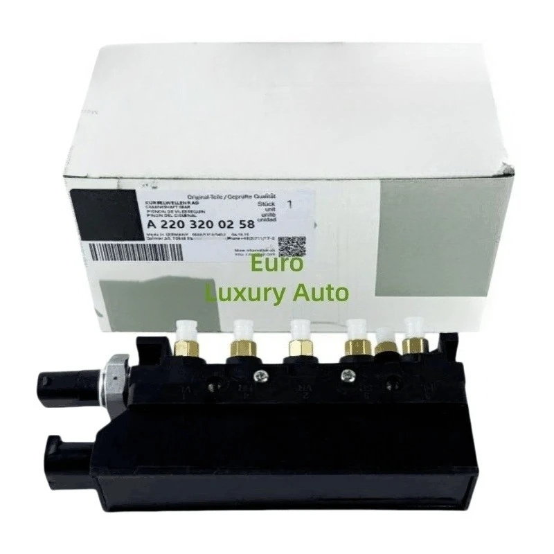 Original Air Compressor Valve A2203200258 for Mercedes‑Benz S‑Class W220 V220 2.8 S 280, 5.5 S 55 AMG Kompressor