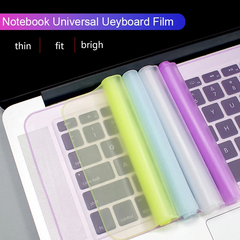 Universal Laptop Keyboard Cover Protector 12-17 Inch Waterproof Dustproof Silicone Notebook Computer Keyboard Protective Film