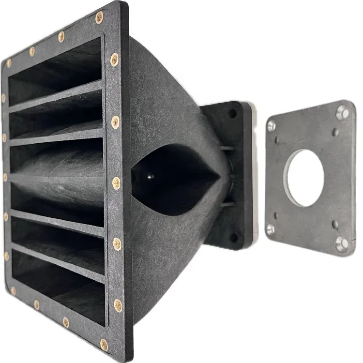 نمط جديد 2 بوصة حجم الحلق Difusor خط صفيف الدليل الموجي المتكلم سائق القرن