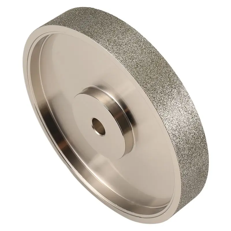 AEE2-CBN Grinding Wheel, 6Inch Dia X 1Inch Wide, With 1/2Inch Arbor,  Grinding Wheel For Sharpening HSS