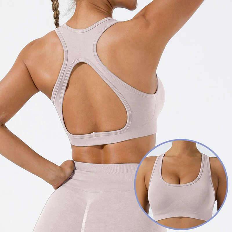 New Women's Fashion Yoga Suit Women's Hip Lift Bodysuit Backless Stretch Breathable Sports Underwear Yoga Vest