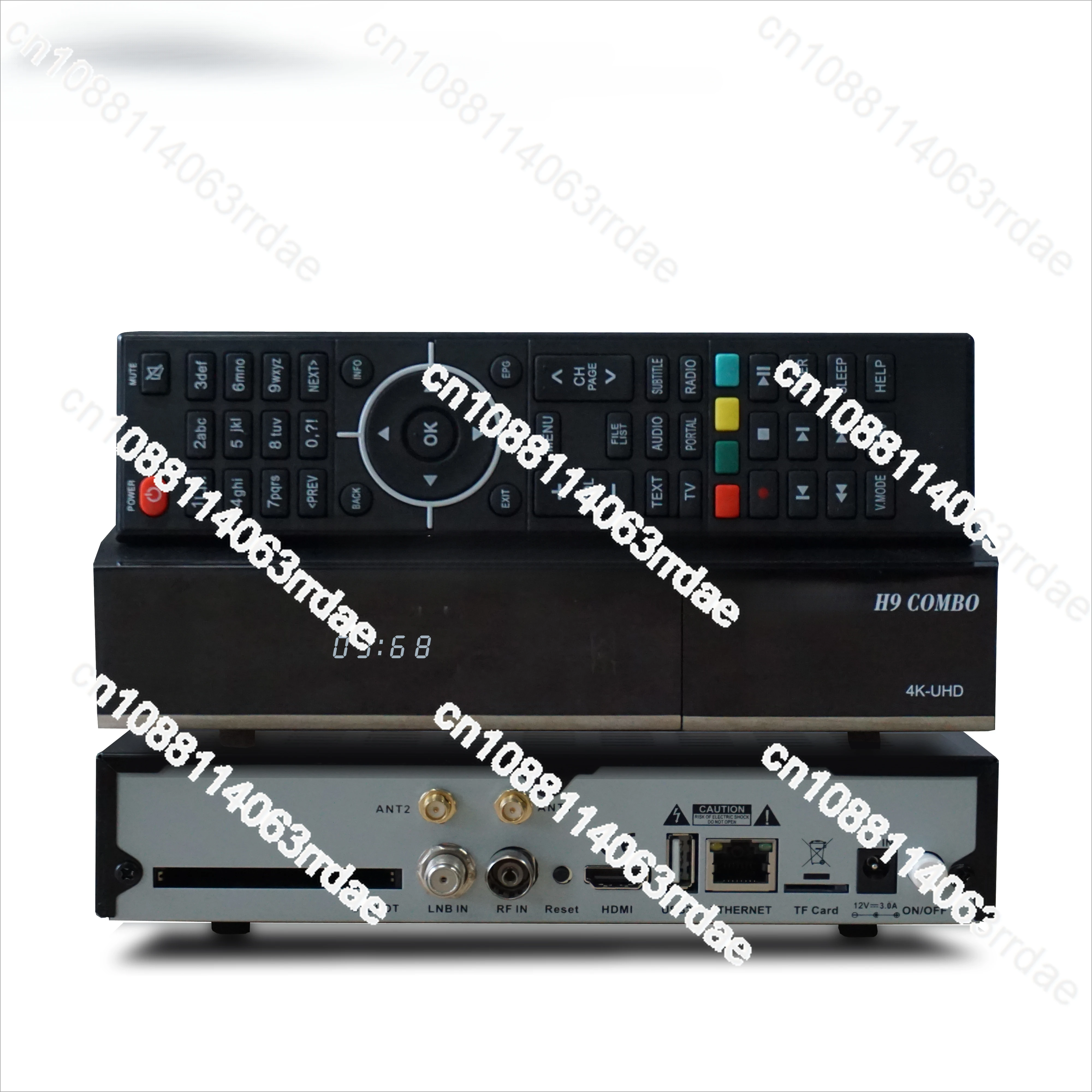 2 * WiFi+Ci Plus Function Operating System Dual Core Decoder and Receiver DVB-S2X+T2/C Dual Tuner