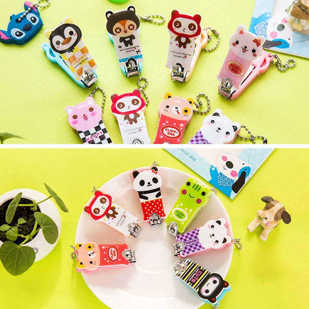 Cartoon Animal Cute Nail Clippers Solid And Durable Nail Scissors Tools Special Gifts Professional Nail Clipper Random Styles