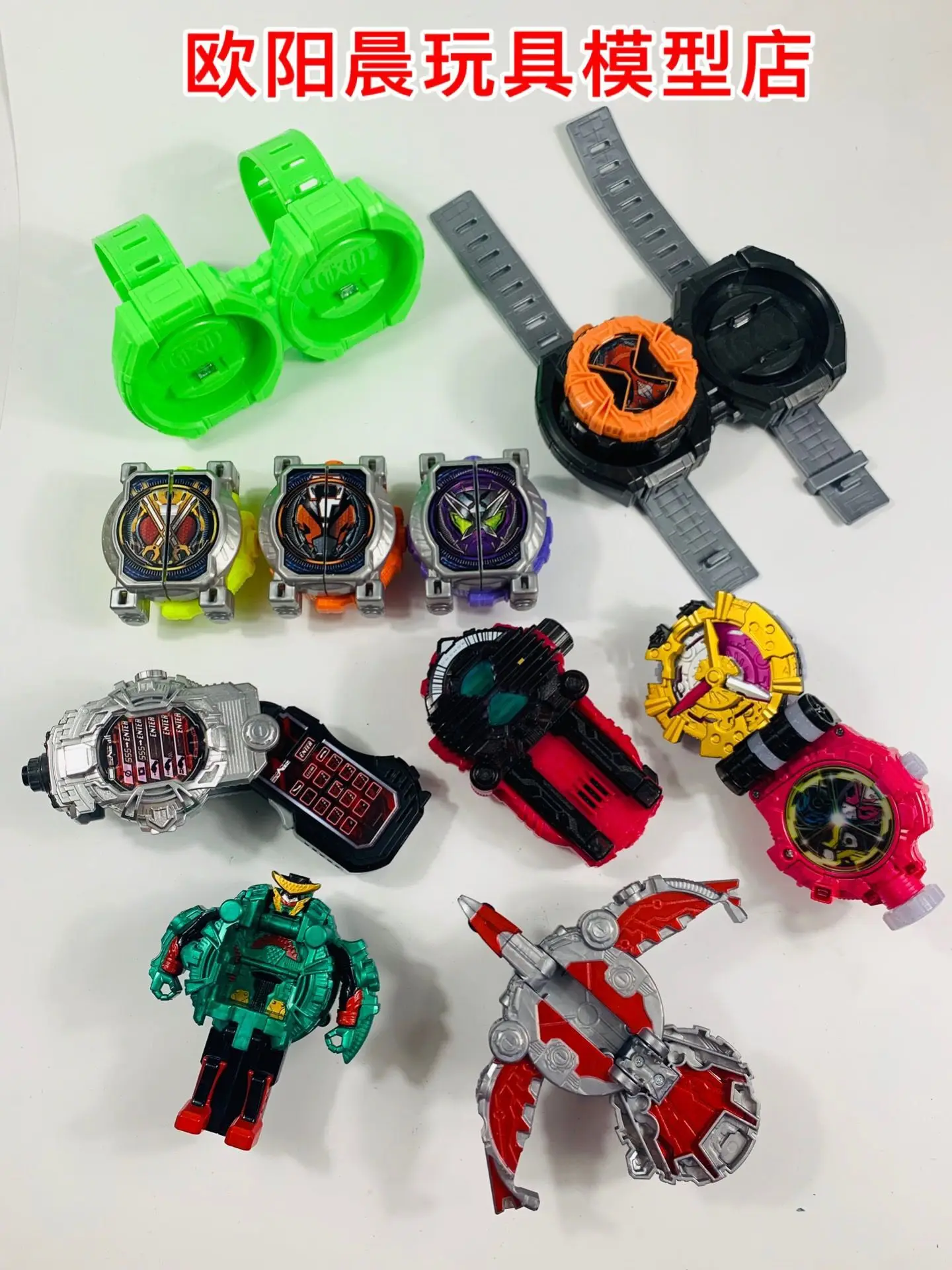 Genuine Kamen Rider Action Figure Dx Dial Zi-o Time King Turned Dial Devil King Electric King Japanese Version Model Toy