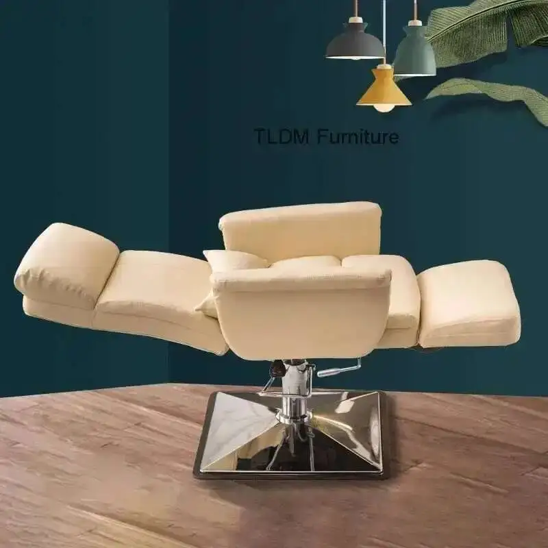 

Professional Chair Designer Reclining Chairs Barber Beauty Luxury Salon Furniture Beauty Salon Lift Eyelash Nail Art Sofa Chair