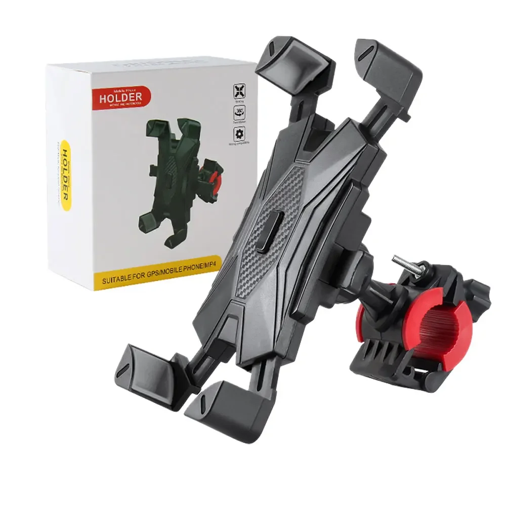 

Large Size Phone Holder Motorcycle Mountain Bike Electric Bike Universal Fixed Frame for iPhone Xiaomi Samsung HUAWEI Stands