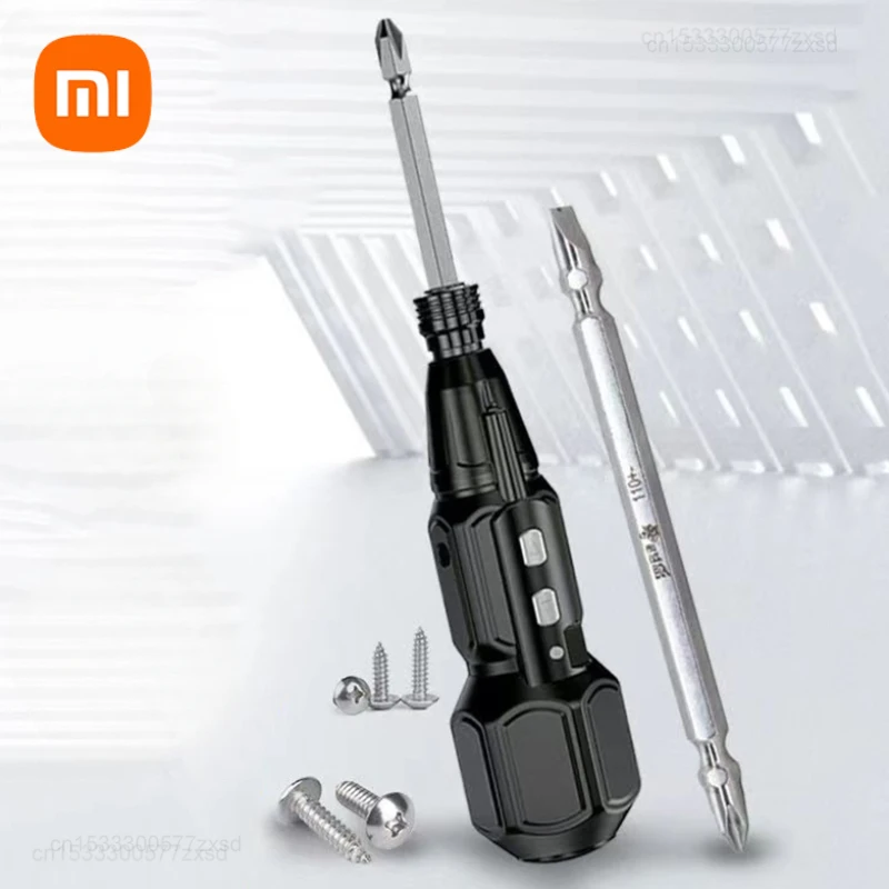 Xiaomi Cordless Electric Screwdriver 3.6V Home Screwdriver Magnetic Tip Work Light USB Rechargeable Portable Repair Screwdriver