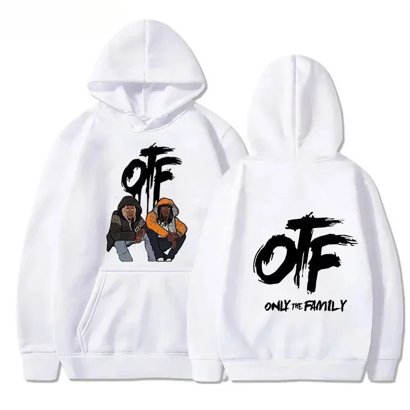 OTF Setr Hip Hop Letter Prt Print Men Hoodie Luxury Brands Pullover Hoodies Women New Streetwear Sweatshirt Hooded Autumn Winter