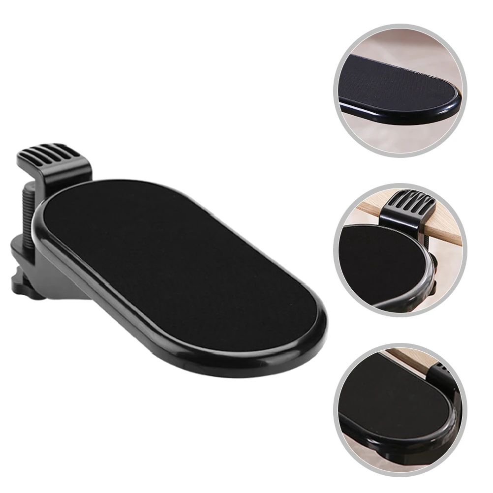 

Rotating Arm Mouse Pad Rest for Desk Extender Elbow Black Computer Armrest Ergonomic