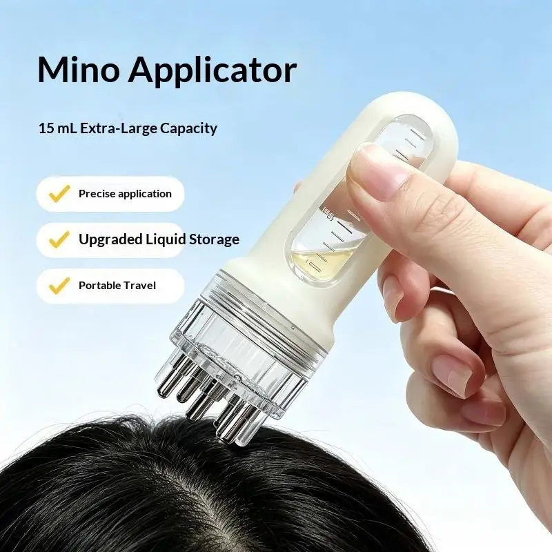 Scalp Applicator Liquid Comb Lightweight Portable Scalp Massage Tool for Daily Hair Nourishing Routine