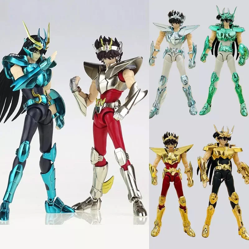 

JM.MST Saint Seiya Myth Cloth EX Pegasus Dragon Shiryu Cygnus Hyoga Phoenix Ikki V2 Knights of the Zodiac Action Figure In Stock