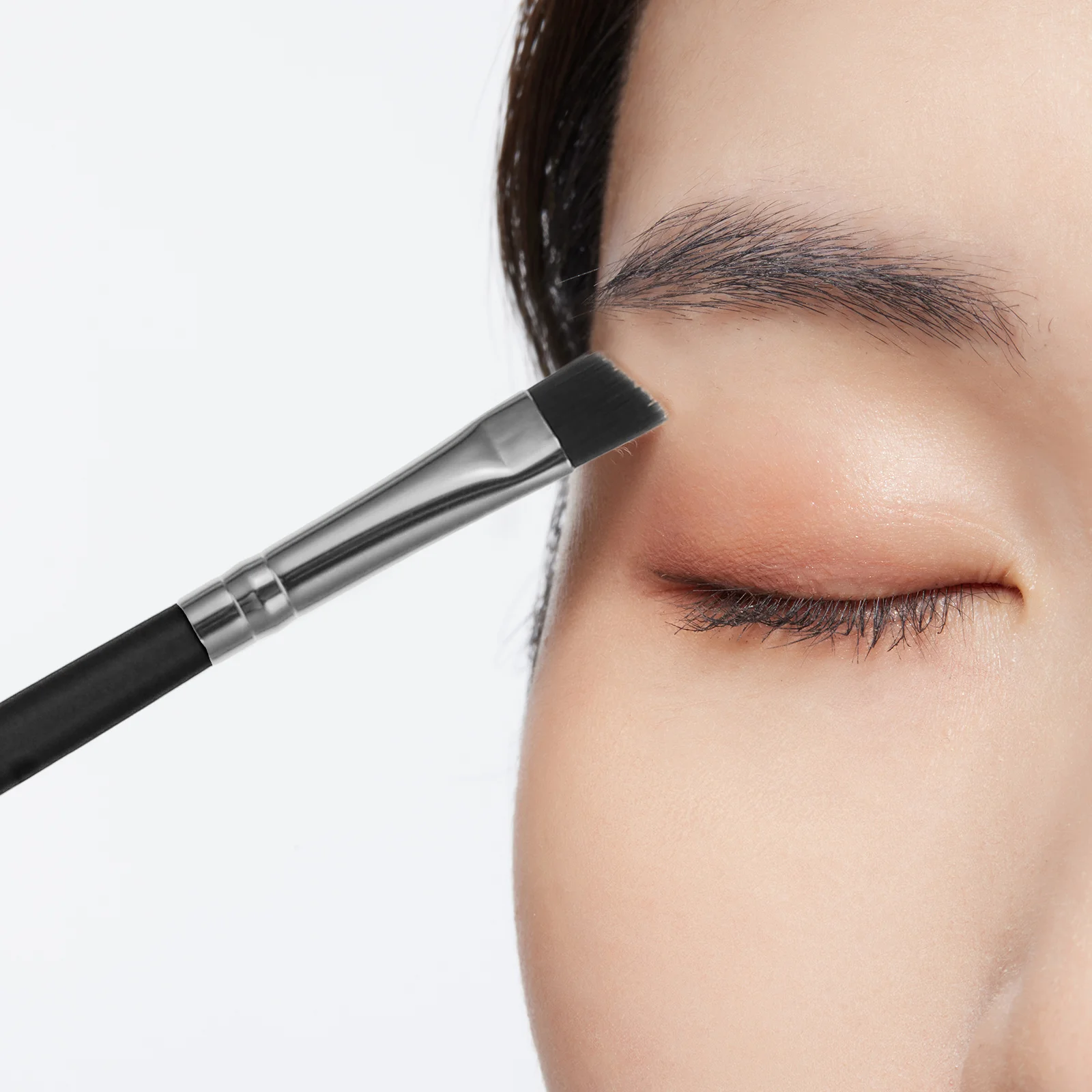 

6Pcs Eyebrow and Lash Brush Set Double Ended Angled Spoolie Brow Groomer Natural Shape Defining Tool Gift for Her