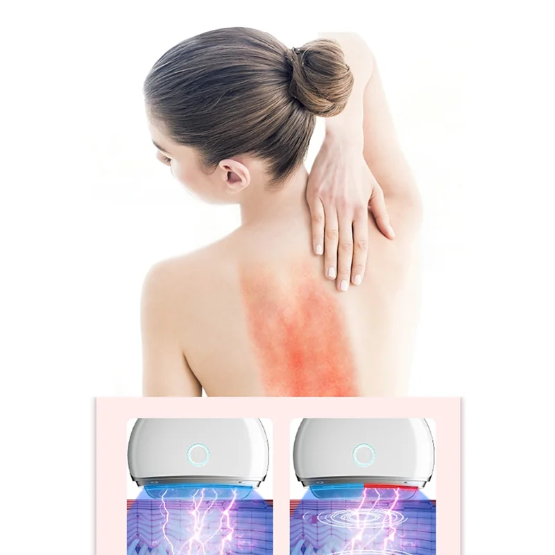 -Masajeador facial eléctrico A25M con 3 niveles de calefacción y antienvejecimiento, levantamiento de cuello y cara