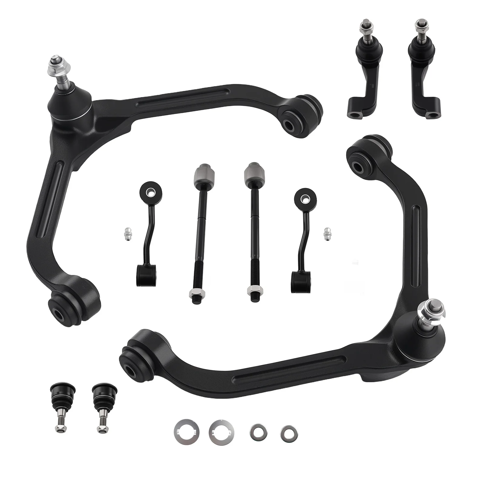 

Suspension Kit Front Upper Control Arm Tie Rod Stabilizer for Jeep Liberty 02-04