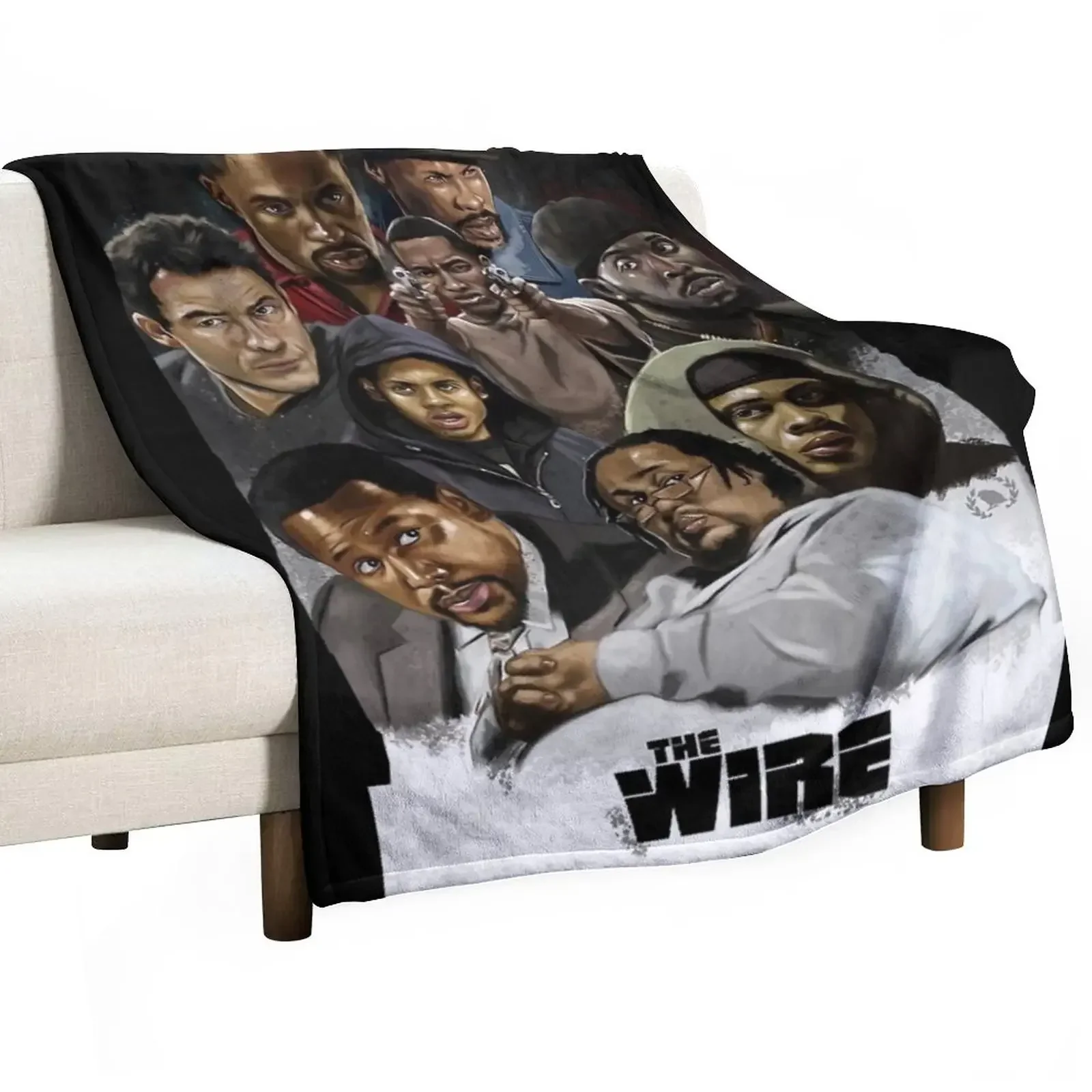 

New Omar Little Michael K Williams The Wire Poster Throw Blanket Single Thermal Blankets