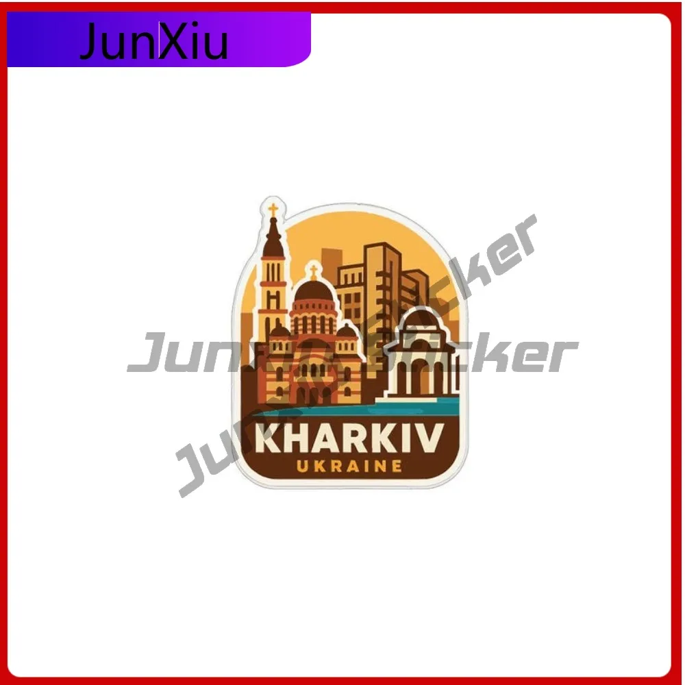 

Kharkiv Ukraine City Vacation Sticker Vinyl Decal Anti Scratch Exterior X 500 Motorcycle Stickers Custom Vehicle Decals Bycicle