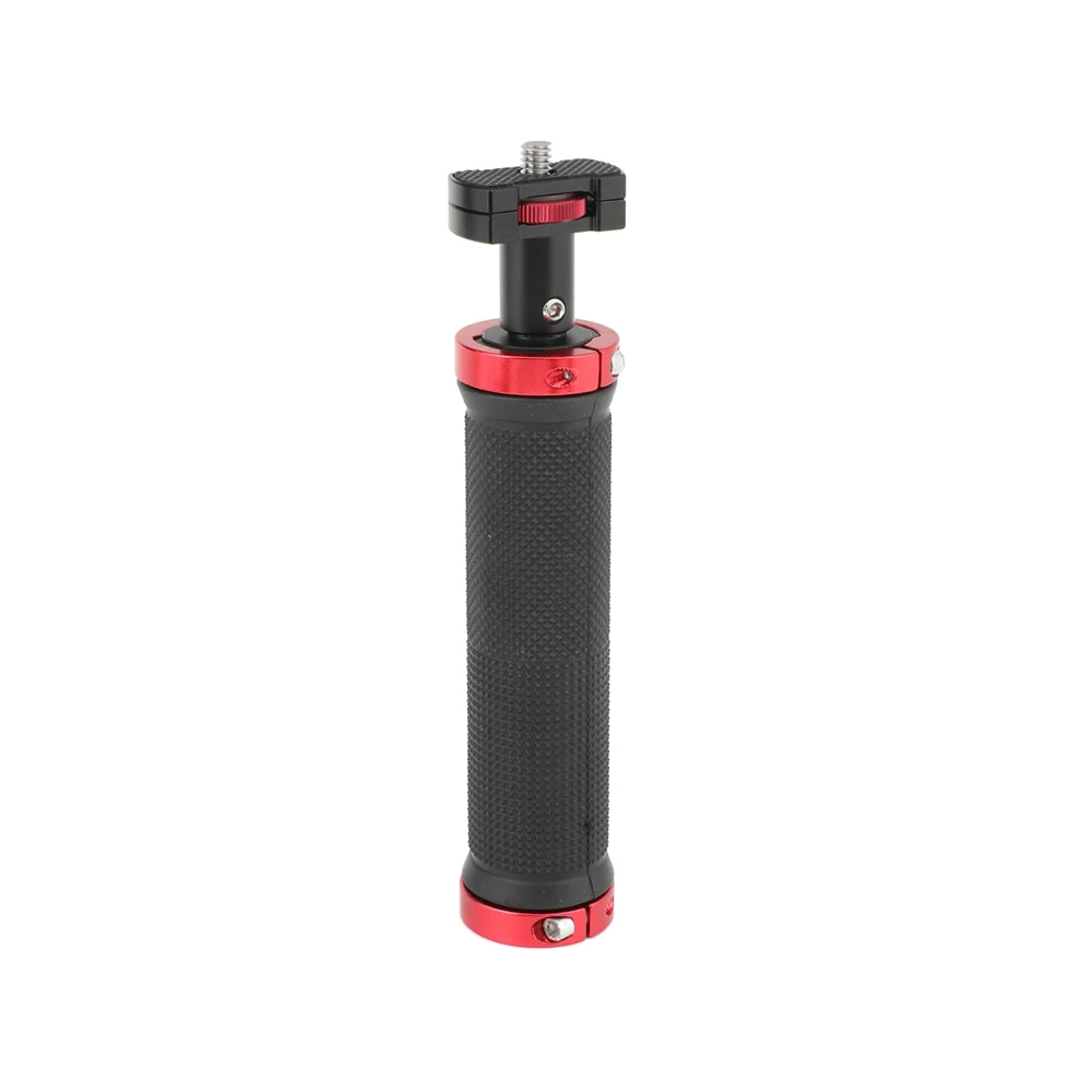 SZRIG Rubber Handgrip With 1/4"-20 Thumbscrew Support Mount For DSLR Camera Cage Accessory