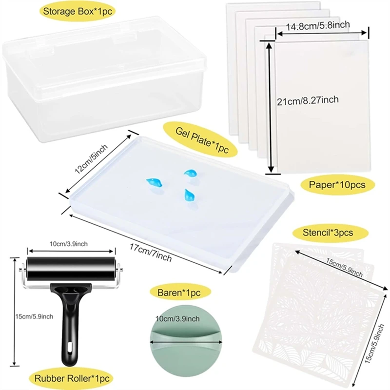 Reusable Gel Printing Plate - 5