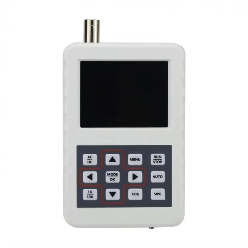 راسم الذبذبات الرقمي المحمول 2.4 بوصة LCD رقمي 5 متر عرض النطاق الترددي 20MSps معدل أخذ العينات