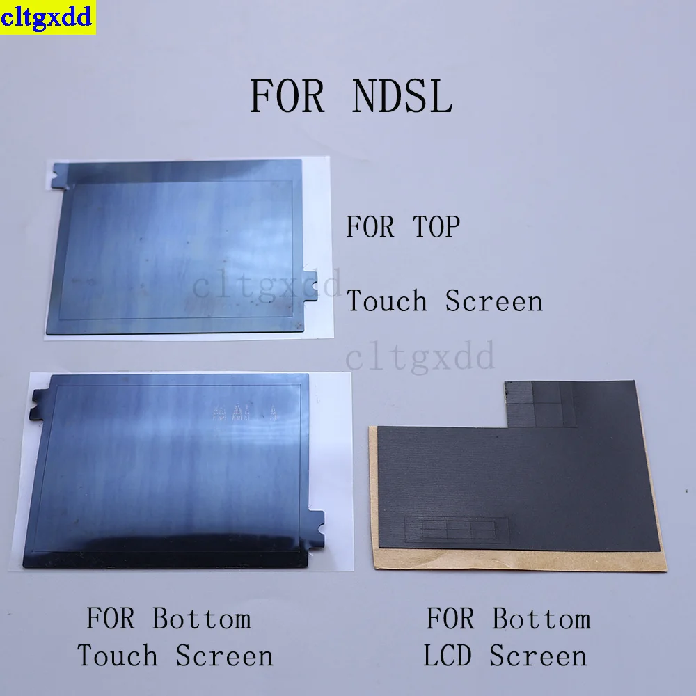 

Cltgxdd 1piece FOR NDS Lite NDSL Console LCD Display Up and Down Touchscreen Lens Dustproof Sponge Double sided Adhesive