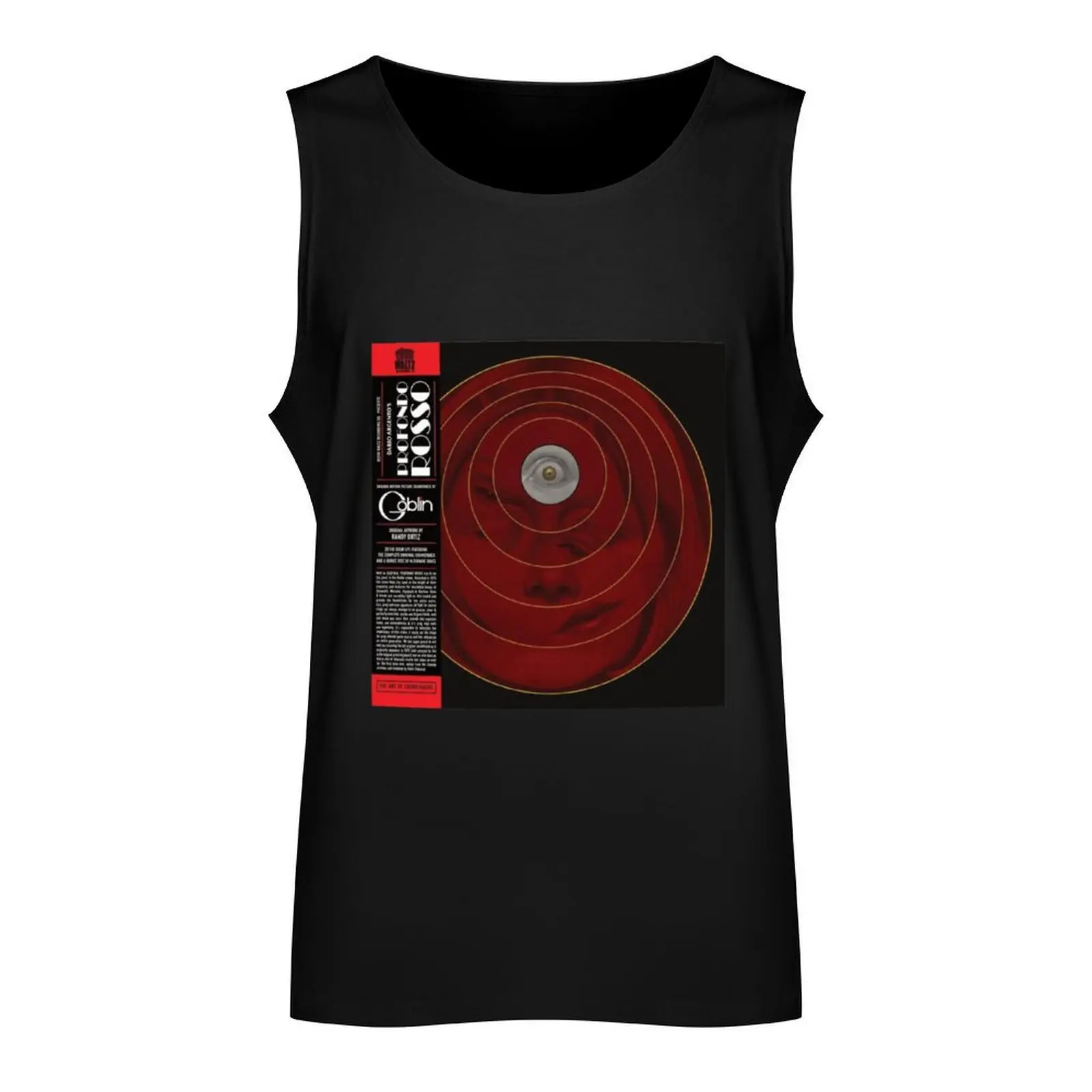 Profondo Rosso aka Deep Red (Original Soundtrack) Tank Top gym Men's t-shirts gym shirt men bodybuilding man