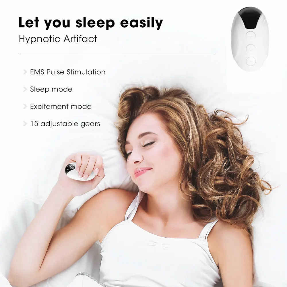Smart Handheld Sleep Aid for Home Use, Fast Fall Asleep, Wireless Micro Current Sleep  fast shipping