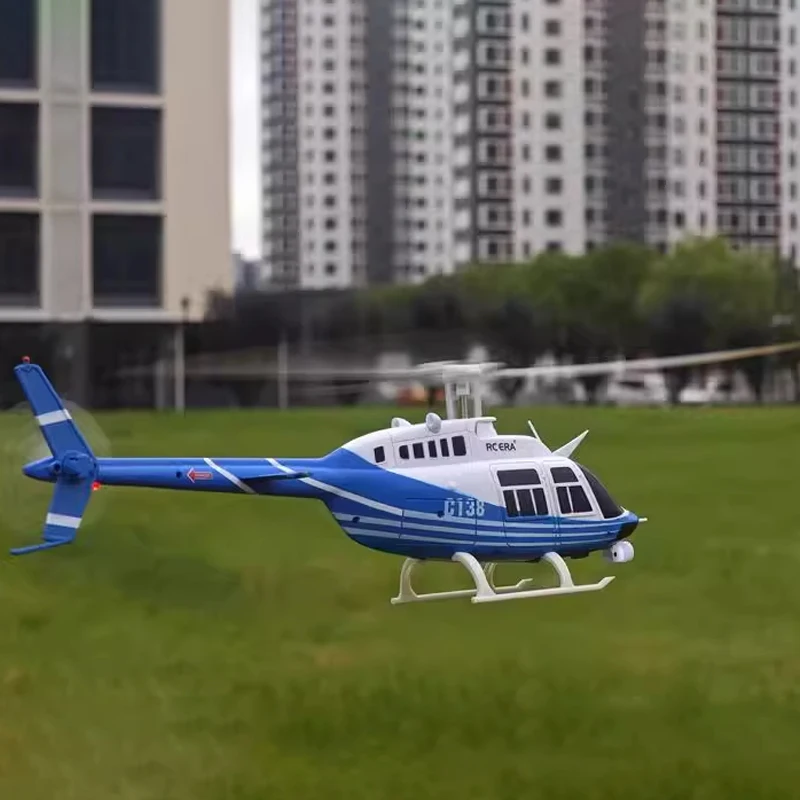 RC ERA C138 BELL 206 Jet Ranger 6-axis Gyro Stabilized Altitude Hold 4ch RC Helicopter Aircraft Hobby for Adults -RTF