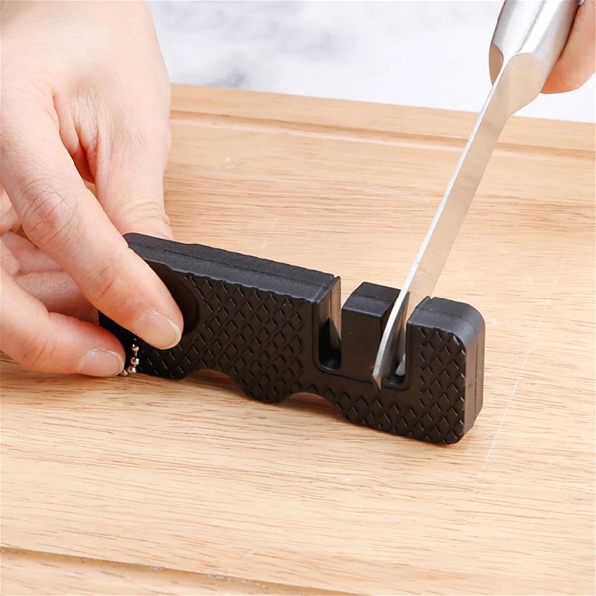 A-Knife Sharpener Pocket Ceramic Sharpen Diamond Tool Scissor Sharpen Gears Carbide Knife Whetstone Outdoor Multi Tools HOT