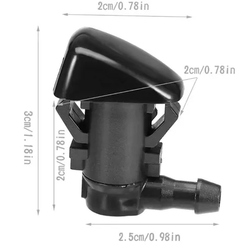 Imagen 2 del producto Boquilla limpiaparabrisas delantero para Jeep Grand Cherokee, chorro de pulverización para Dodge Grand Caravan/Durango 68269108 AA 55372143 AB