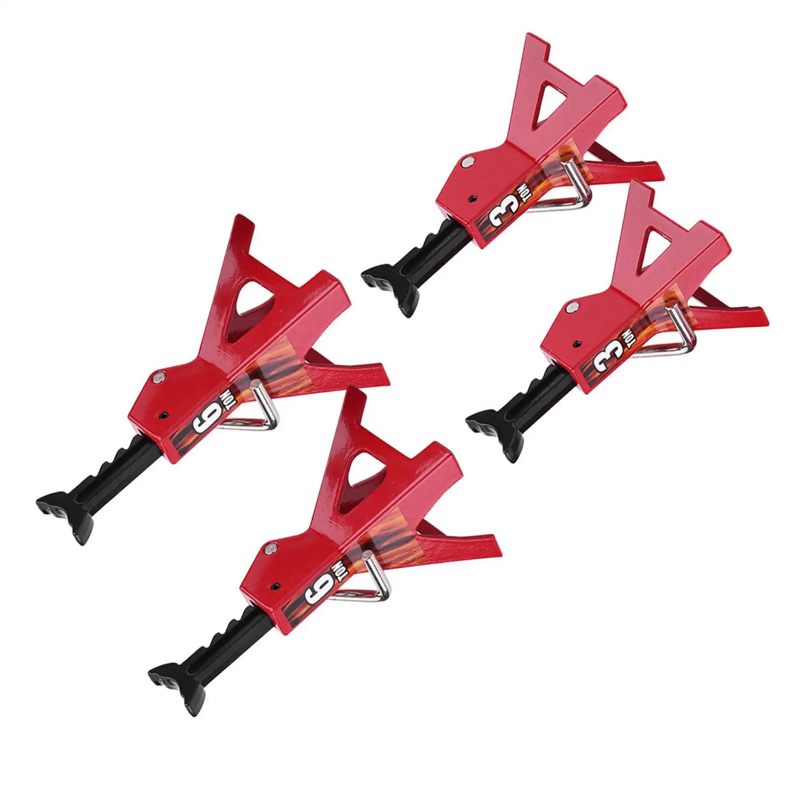 الولايات المتحدة المعادن 6 طن 3 طن محاكاة جاك تقف ل D90 الشبح SCX10 1/10 RC الزاحف سيارة RC رفع جاك RC جاك حامل