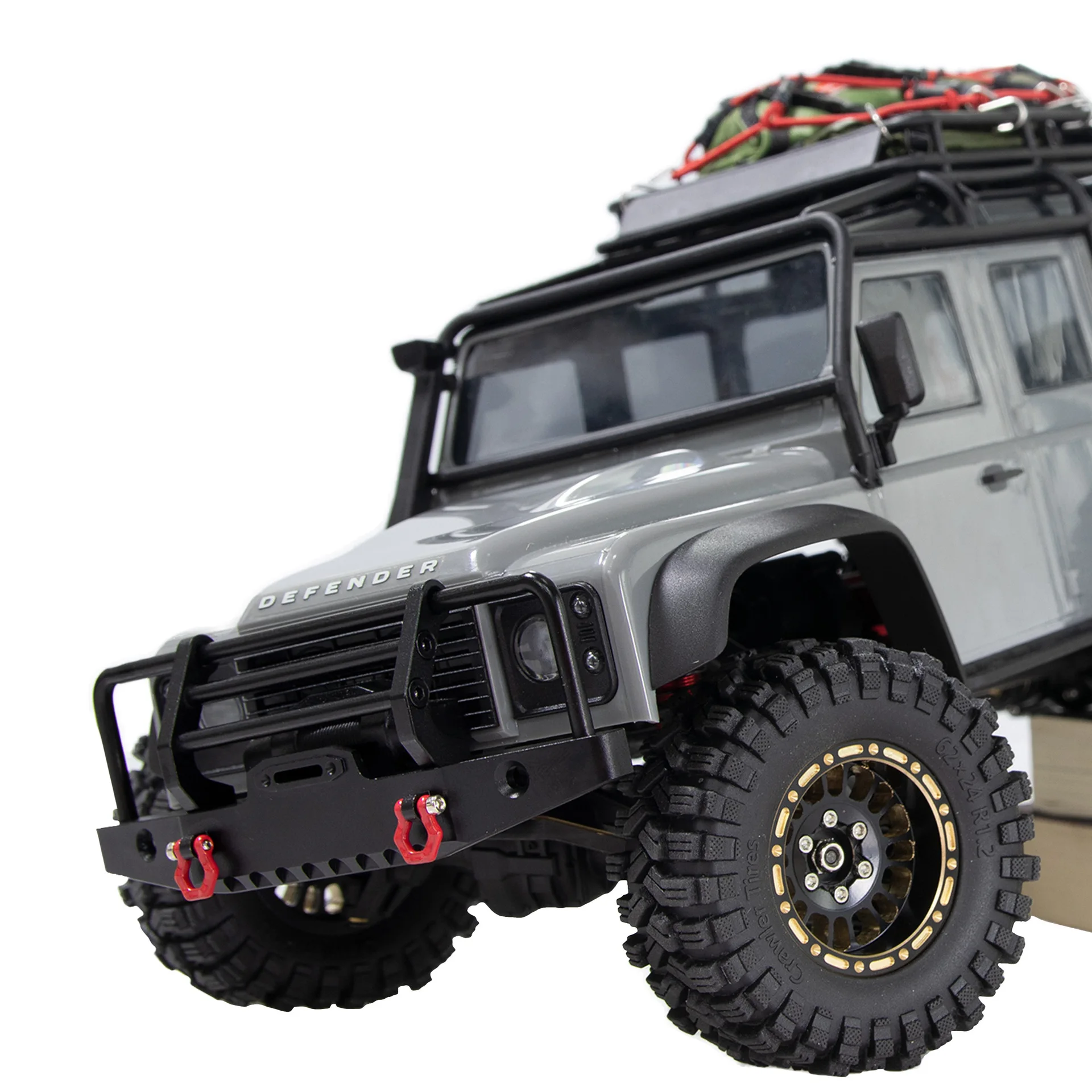 Traxxas 1/18 TRX4M Land Rover Defender Trx4m Wilderness Front Bar Rear Bar Upgrade Accessory Guard Bar