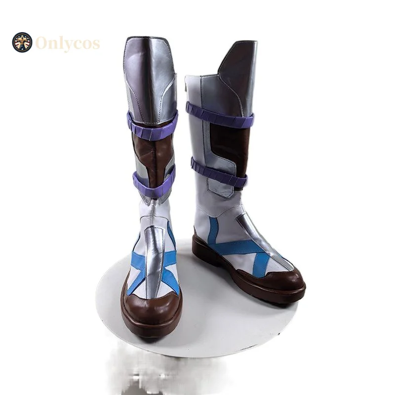 Shimada Hanzo Cosplay Game Overwatch Boots Roleplay Fantasy Footwear Halloween Party Costumes Access Onlycos