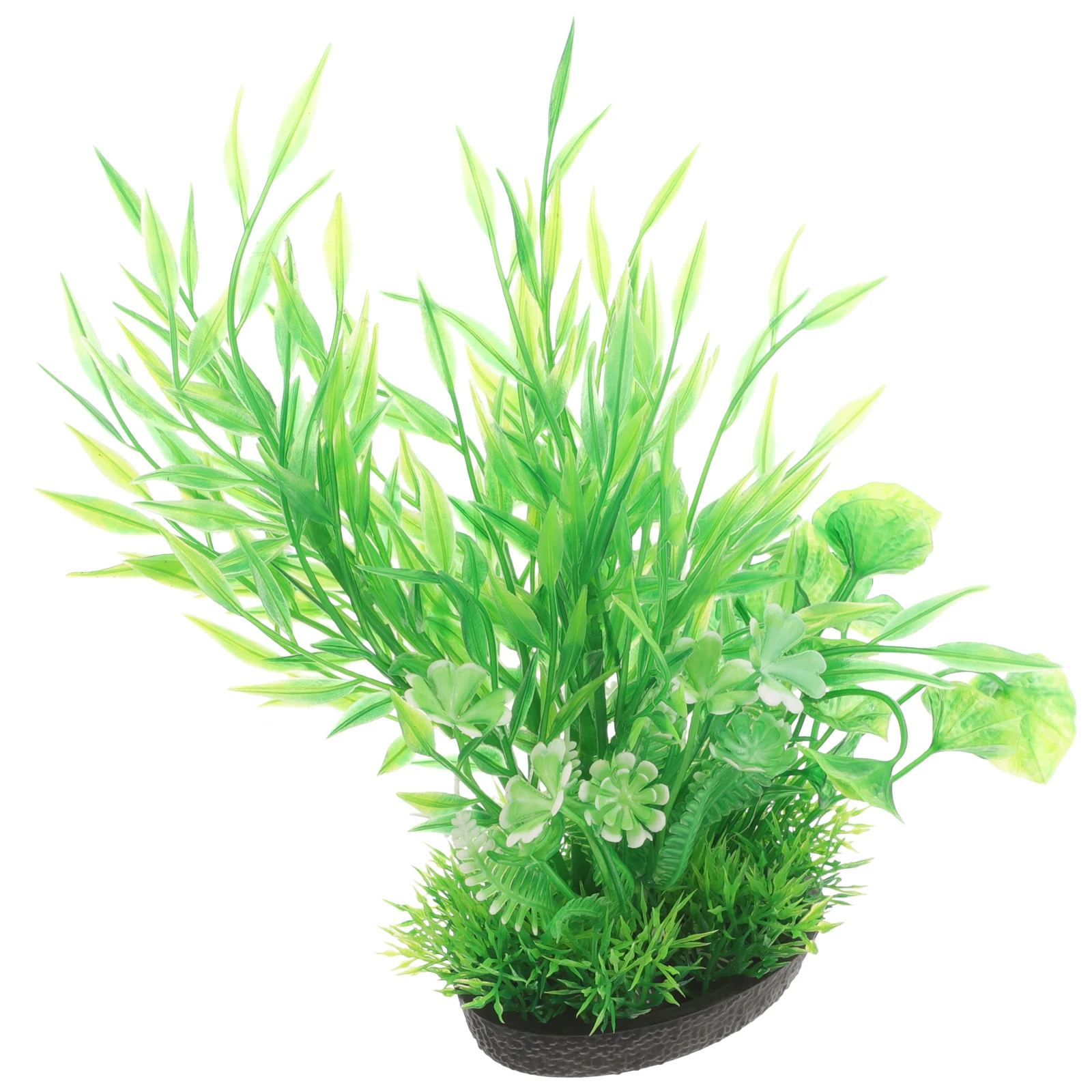 

2 Pcs Fake Aquatic Plants Artificial Water Self Plastic Fish Tank Decoration Aquarium
