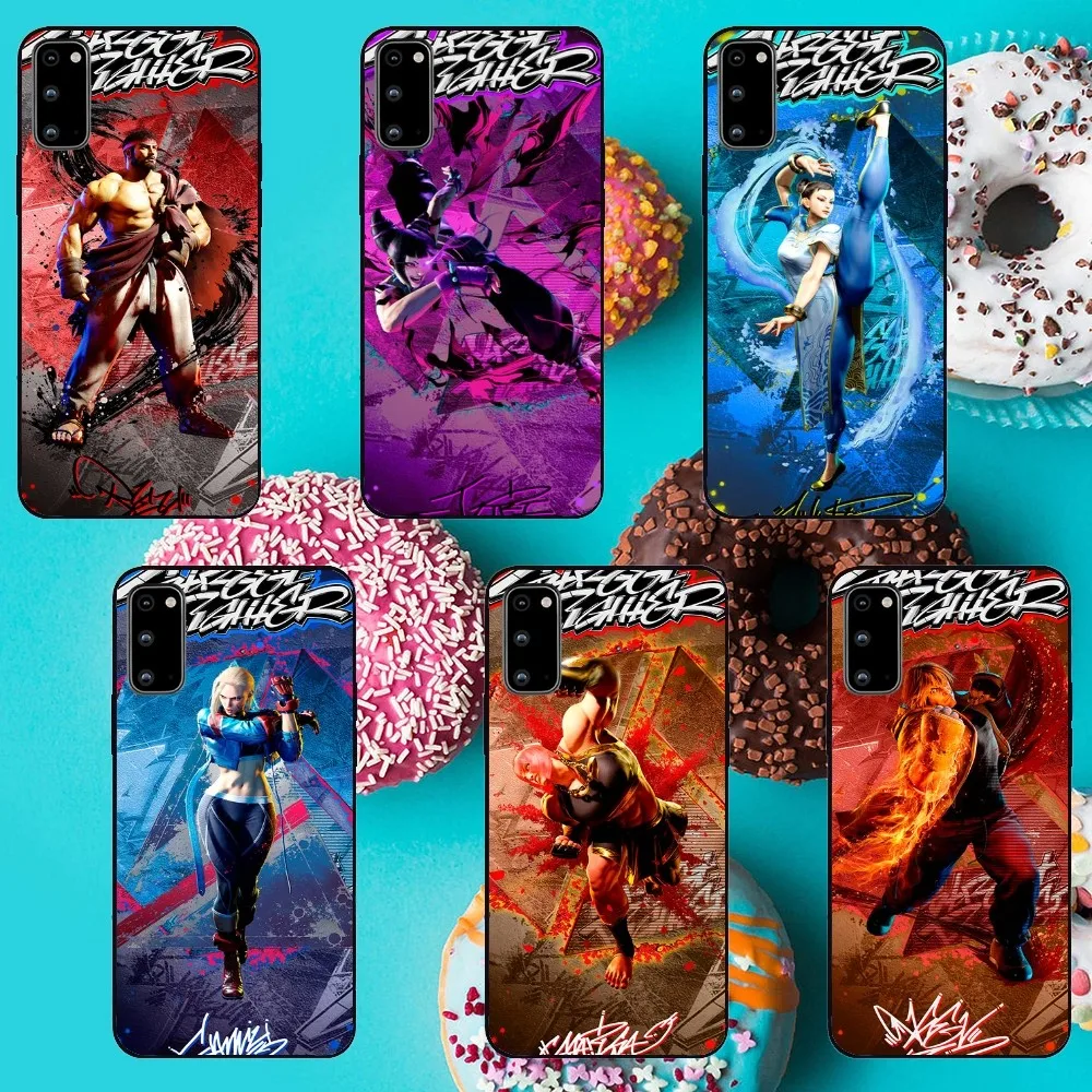 Game S-Street Fighter 6 Phone Case For Samsung Galaxy A52 A53 A72 A71 A73 A80 A91 S Shell