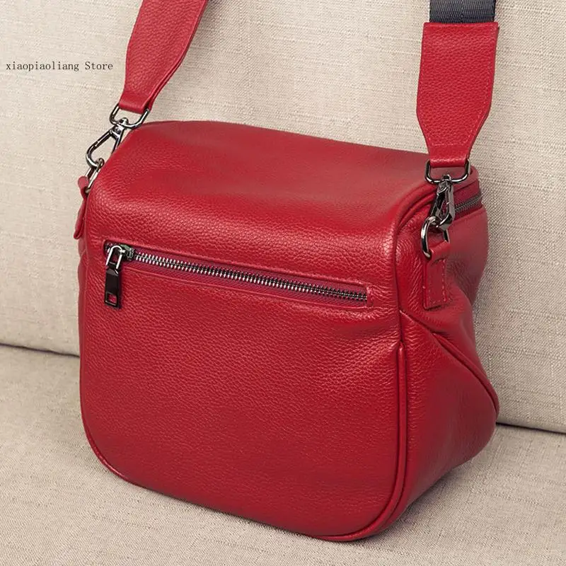 Women\'s Leather Material Casual Fashionable Shoulder Crossbody Tote Handbag