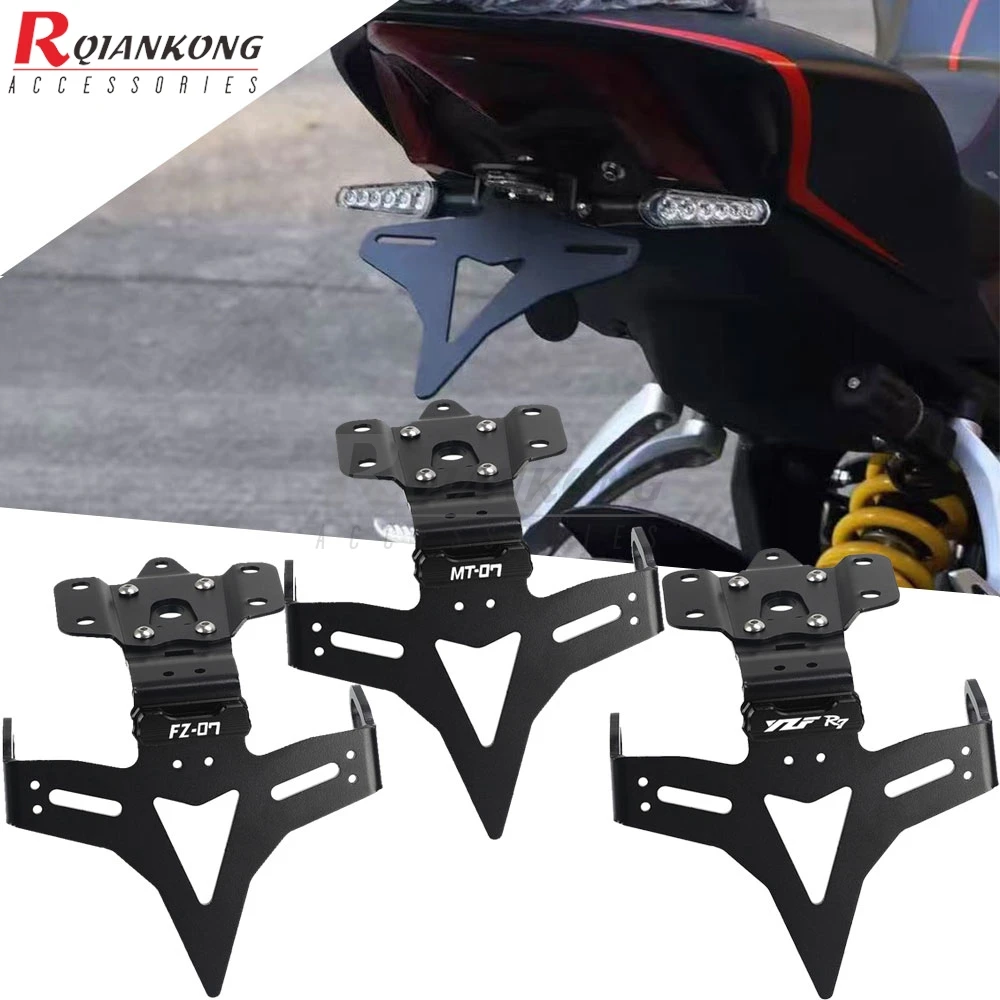 

For Yamaha FZ-07 FZ07 18-20 MT-07 MT07 2013-2014-2015-2016-2017-2018-2019-2020-2021-2022-2023-2024 License Plate Holder Brackets