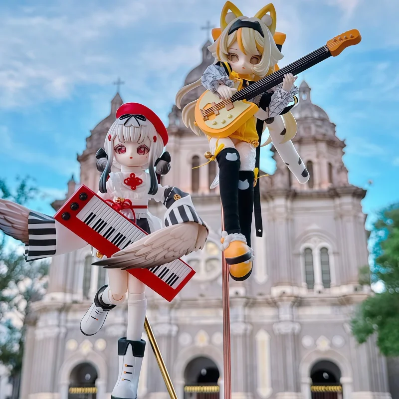 Genuine Burning Star Plan 1/8 Scale BJD Blind Box Idol Band Themed Articulated Collectible Doll Trend Toy Gift for Collectors