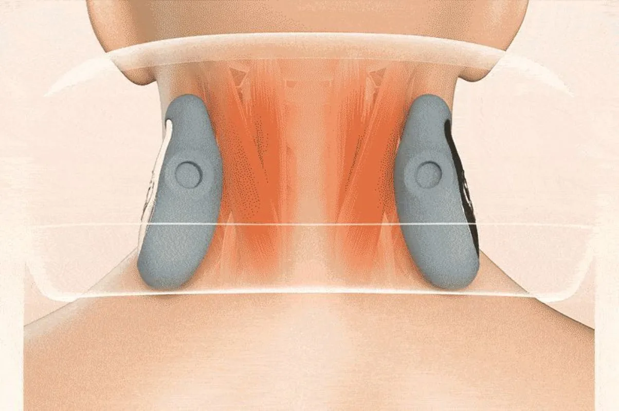 Cervical Massager N3/N5-2 Shoulder, Neck, Neck Rib Pulling Hot Compress Physical Ring and Neck Support Human Hand Kneading