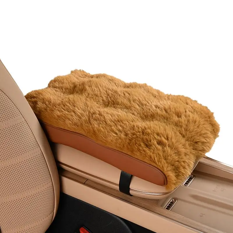 مسند الذراع التلقائي وسادة الارتفاع القطيفة وحدة التحكم المركزية للسيارة مسند الذراع وسادة حماية مسند ذراع السيارة وسادة معززة للكوع للسائق